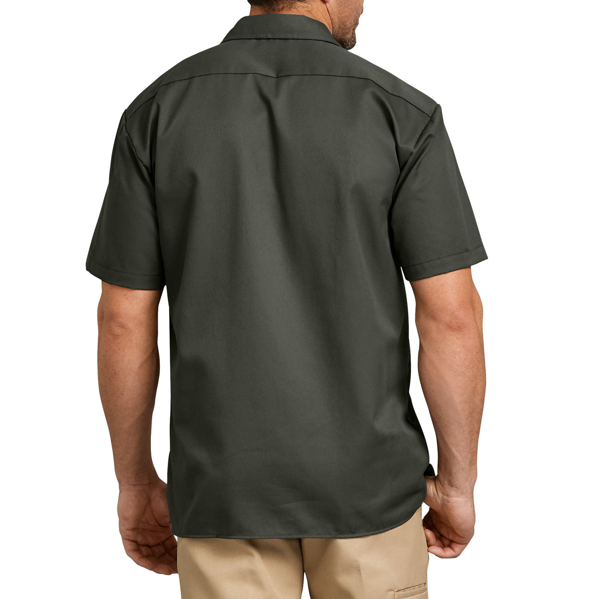 Dickies Men’s Short Sleeve Work Shirt- Black
