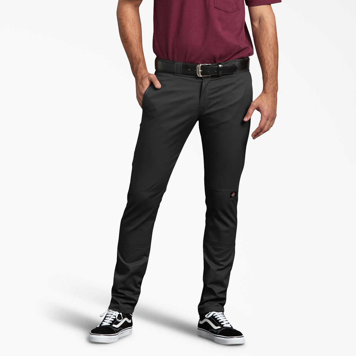 FLEX Skinny Fit Double Knee Work Pants