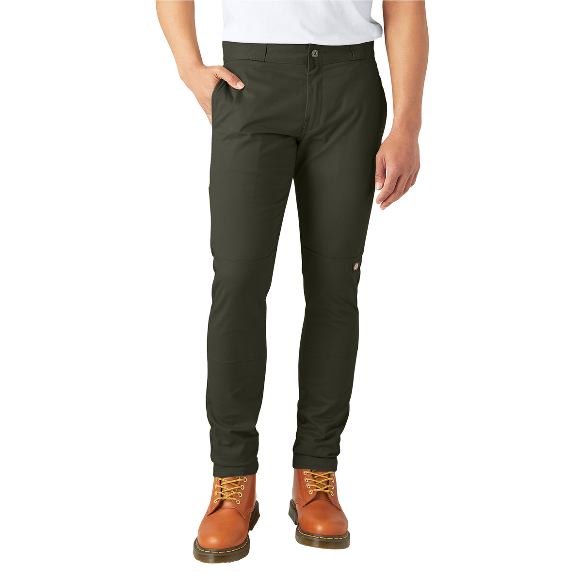 FLEX Skinny Fit Double Knee Work Pants